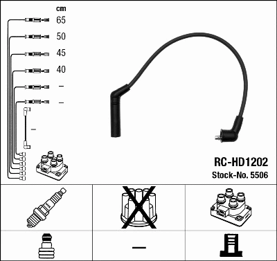 Ignition Cable Kit (5506)