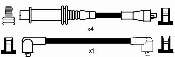Ignition Cable Kit (7377)