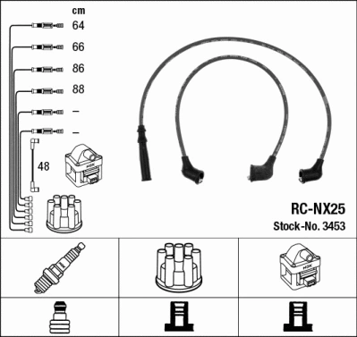 Ignition Cable Kit (3453)