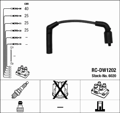 Ignition Cable Kit (6020)