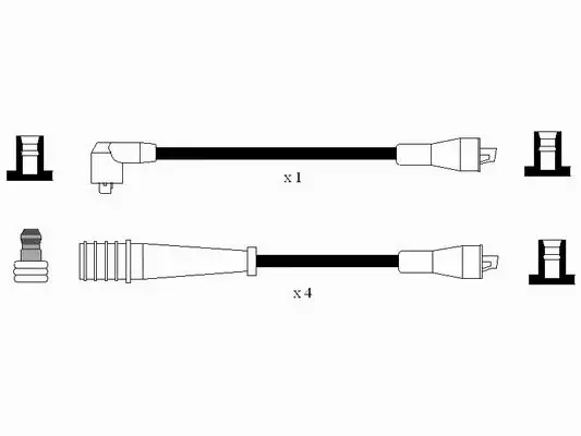 Ignition Cable Kit (7166)