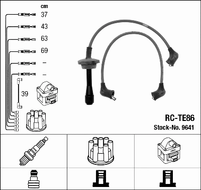 Ignition Cable Kit (9641)