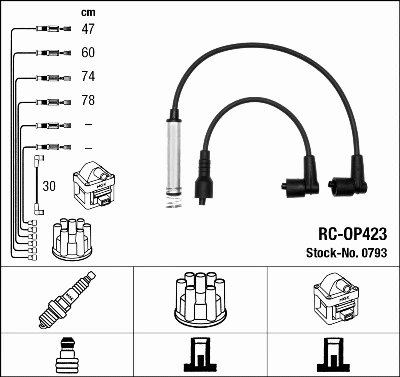 Ignition Cable Kit (0793)