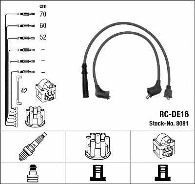 Ignition Cable Kit (8091)