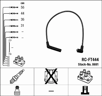 Ignition Cable Kit (0691)