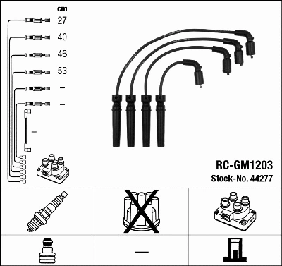 Ignition Cable Kit (44277)