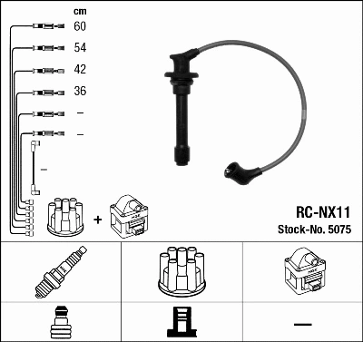 Ignition Cable Kit (5075)