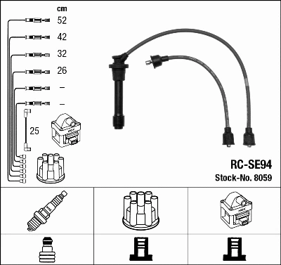 Ignition Cable Kit (8059)