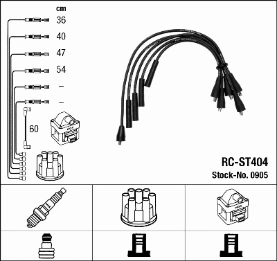 Ignition Cable Kit (0905)