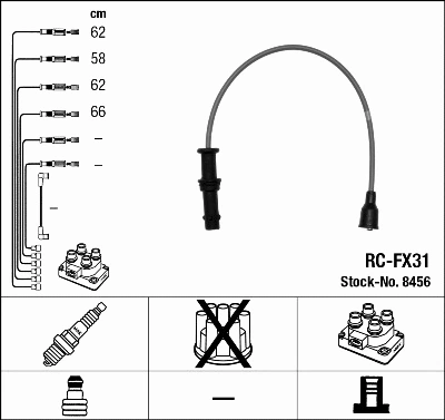 Ignition Cable Kit (8456)
