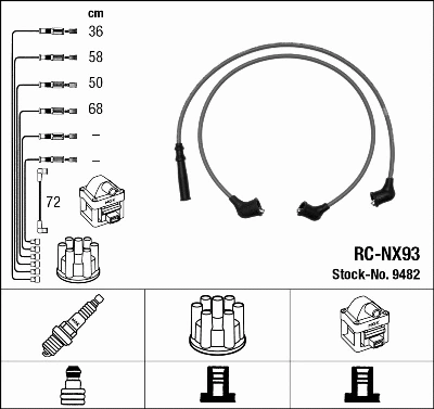 Ignition Cable Kit (9482)