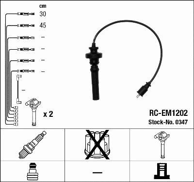Ignition Cable Kit (0347)