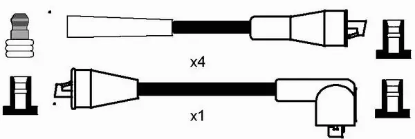 Ignition Cable Kit (7376)