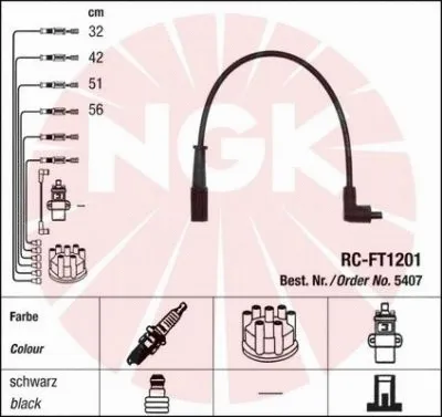 Ignition Cable Kit (5407)