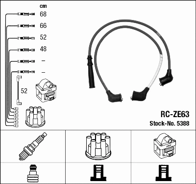 Ignition Cable Kit (5388)