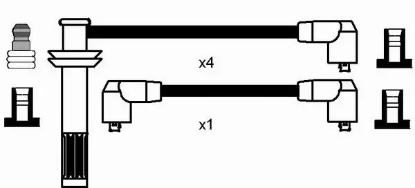 Ignition Cable Kit (8202)