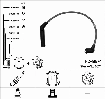 Ignition Cable Kit (5071)