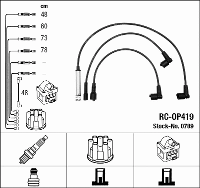Ignition Cable Kit (0789)