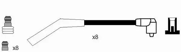 Ignition Cable Kit (7078)