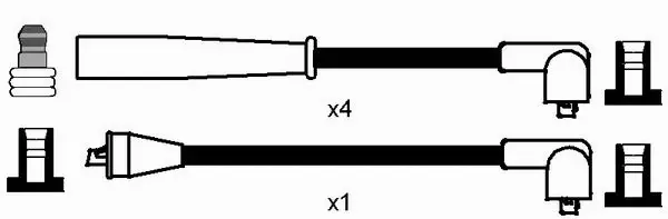 Ignition Cable Kit (8272)