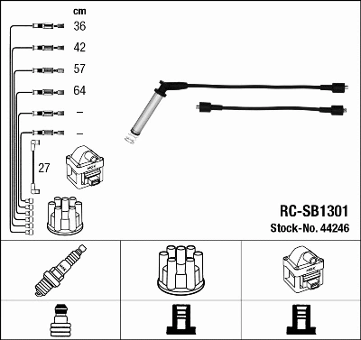 Ignition Cable Kit (44246)