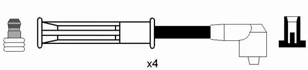 Ignition Cable Kit (7200)