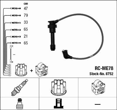 Ignition Cable Kit (8752)