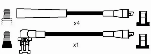 Ignition Cable Kit (7153)