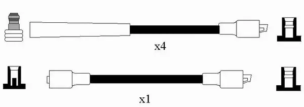 Ignition Cable Kit (2590)