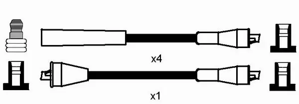 Ignition Cable Kit (0986)