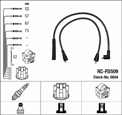 Ignition Cable Kit (0604)