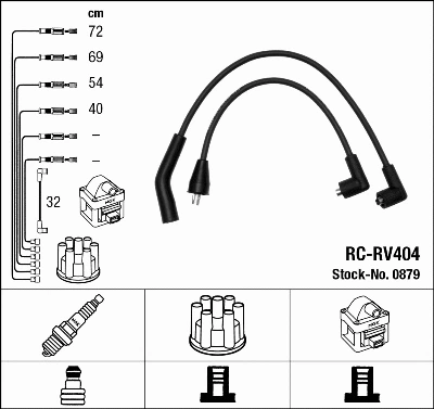 Ignition Cable Kit (0879)