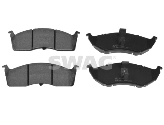Brake Pad Set, disc brake (33 10 0188)