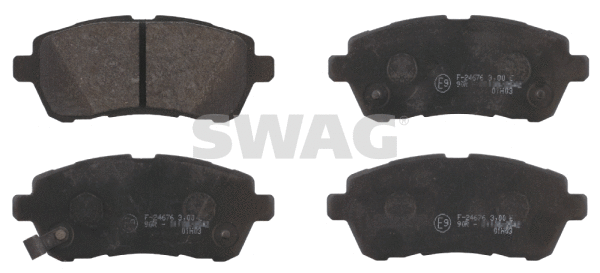 Brake Pad Set, disc brake (83 91 6771)