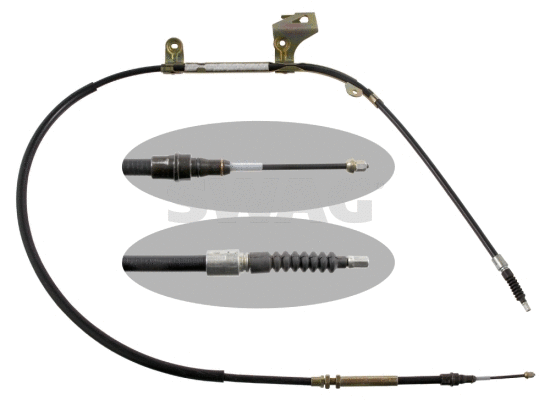 Cable Pull, parking brake (30 93 2464)