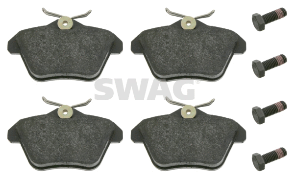 Brake Pad Set, disc brake (74 91 6245)