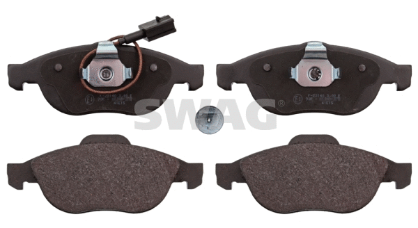 Brake Pad Set, disc brake (74 11 6014)