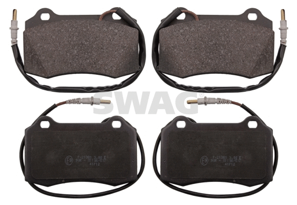 Brake Pad Set, disc brake (62 11 6165)