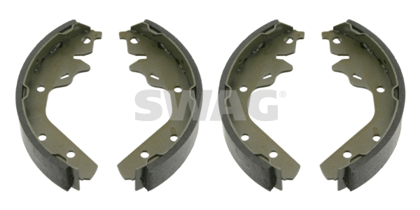 Brake Shoe Set, parking brake (14 92 3998)