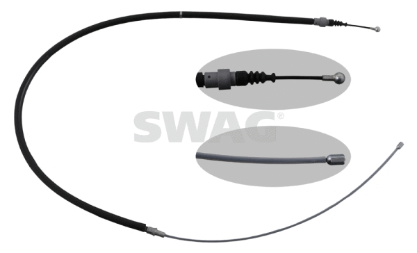 Cable Pull, parking brake (30 94 9624)