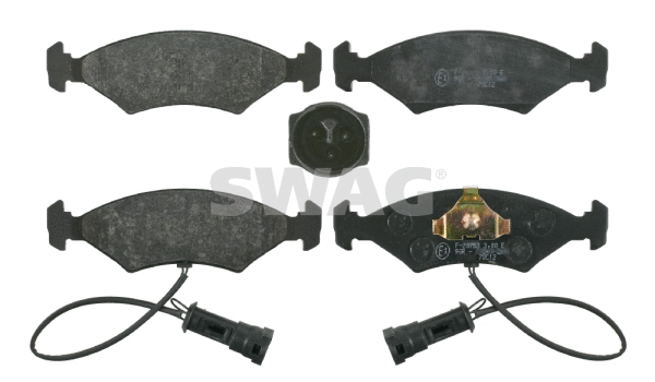 Brake Pad Set, disc brake (50 91 6024)