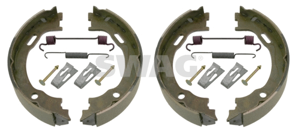 Brake Shoe Set, parking brake (10 92 3197)