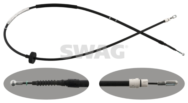 Cable Pull, parking brake (30 94 8304)