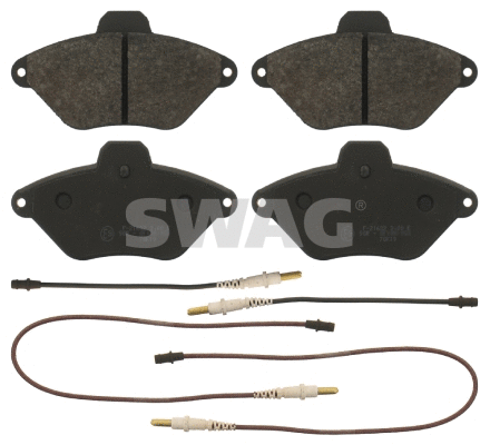 Brake Pad Set, disc brake (64 91 6415)