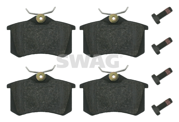Brake Pad Set, disc brake (30 91 6344)