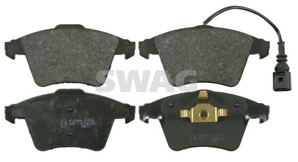 Brake Pad Set, disc brake (30 91 6465)