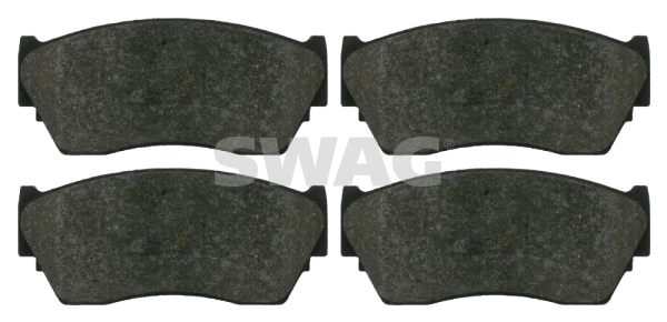 Brake Pad Set, disc brake (82 91 6204)