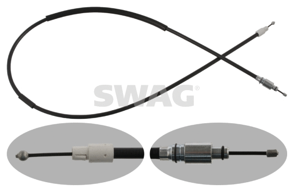 Cable Pull, parking brake (30 93 6935)
