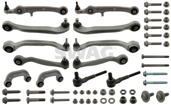 Control/Trailing Arm Kit, wheel suspension (30 94 8902)
