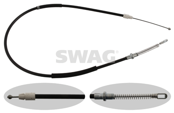 Cable Pull, parking brake (10 93 7273)